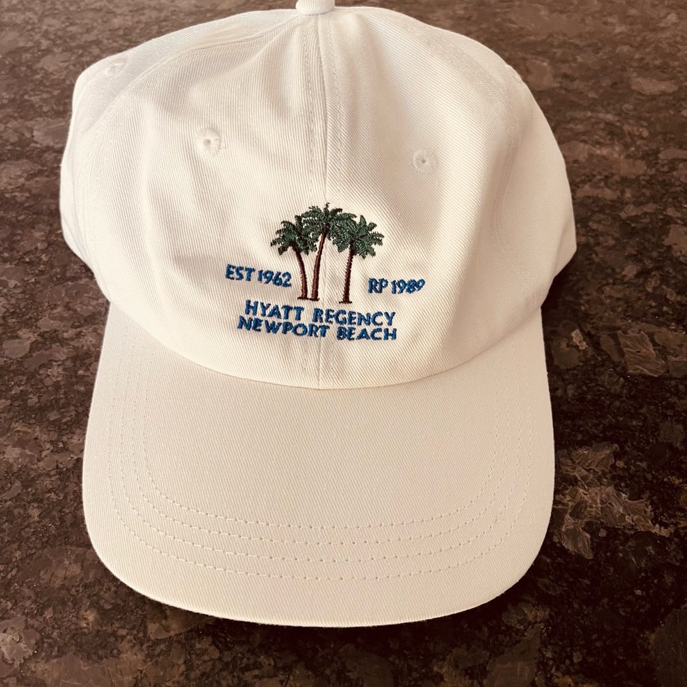 White Embroidered Hat